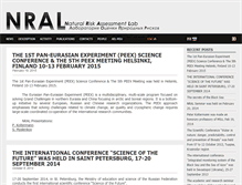 Tablet Screenshot of nral.org
